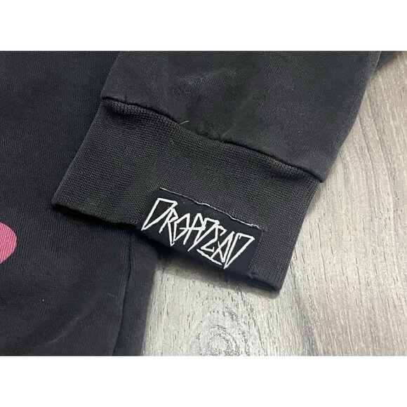 Drop Dead Clothing Disney Zombie Mickey Crewneck Sweatshirt Small Black - Fade? - Picture 8 of 8